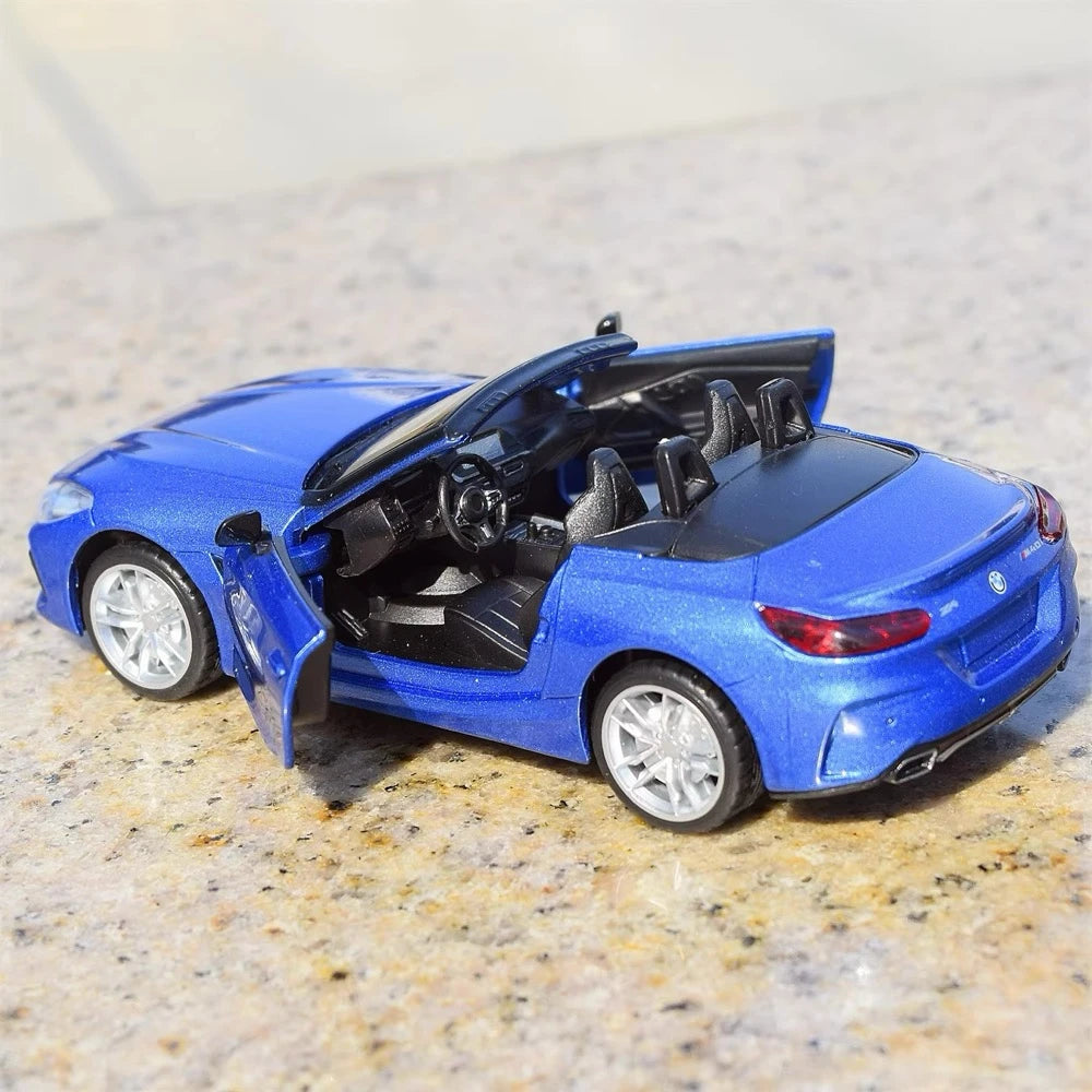 [TOY] 1:30 BMW 2019 G29 Z4 Blue Model Car Die-Cast