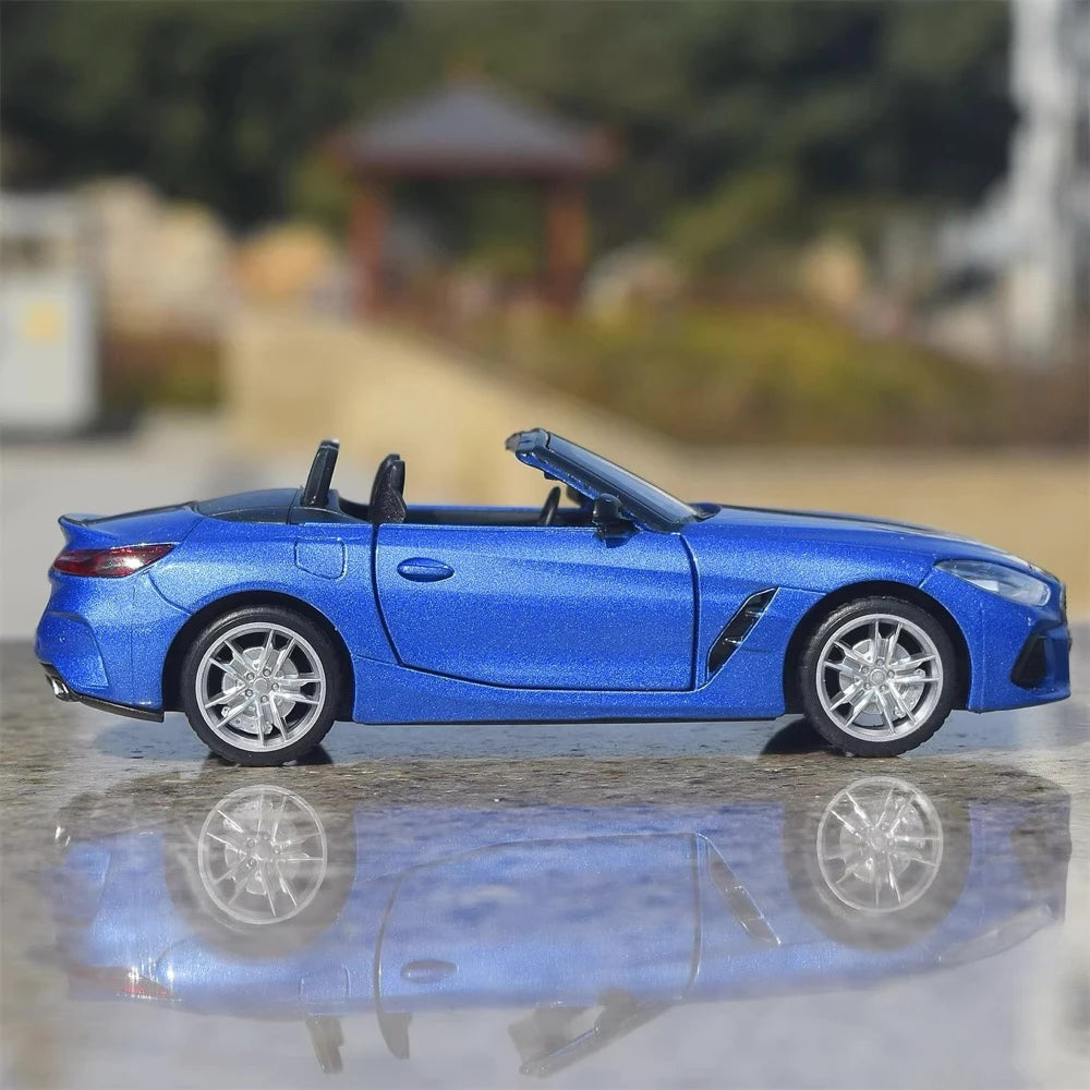 [TOY] 1:30 BMW 2019 G29 Z4 Blue Model Car Die-Cast