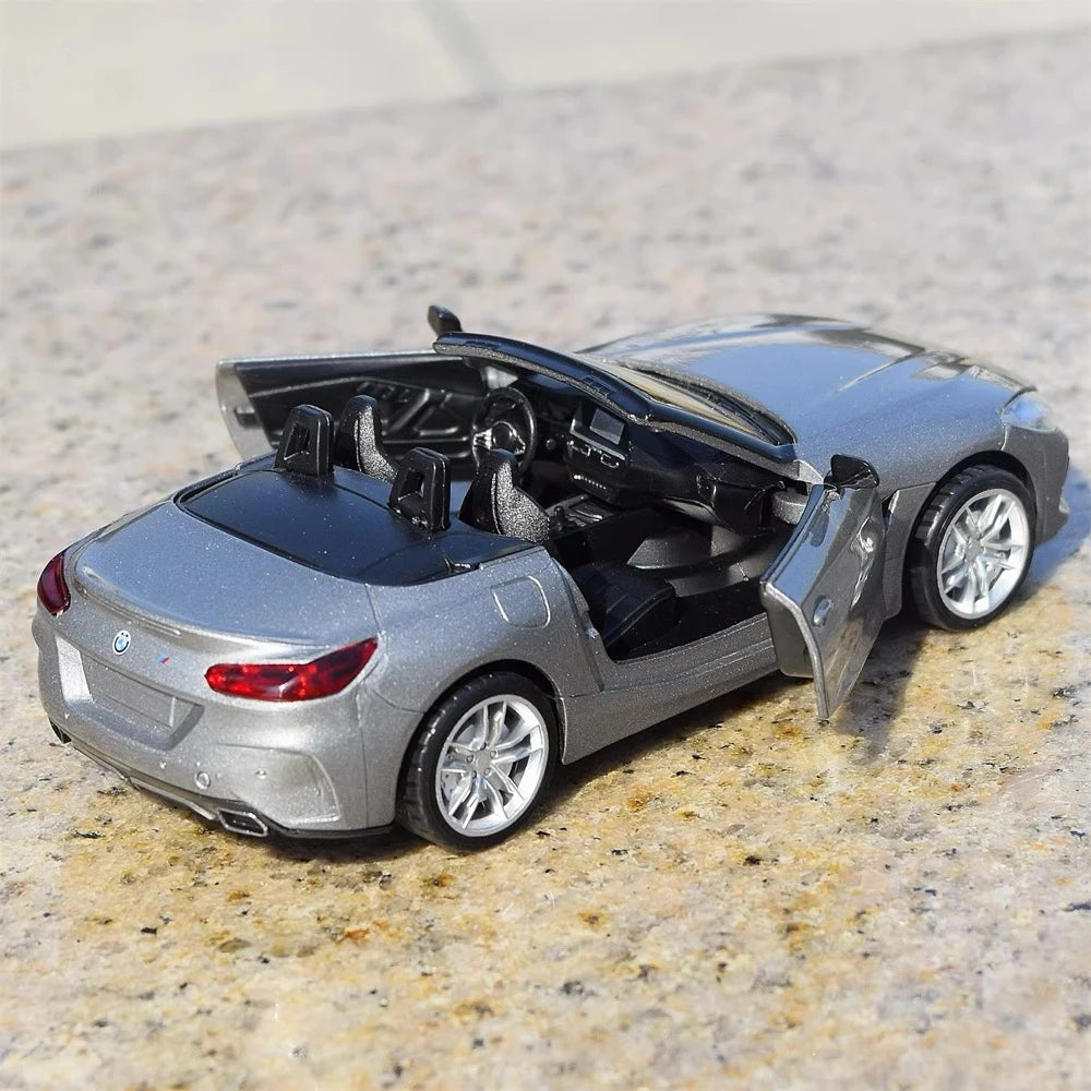 [TOY] 1:30 BMW 2019 G29 Z4 Gray Model Car Die-Cast