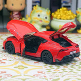 [TOY] 1:30 Toyota 2019 Supra A90 Red Model Car Die-Cast