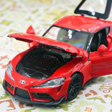[TOY] 1:30 Toyota 2019 Supra A90 Red Model Car Die-Cast