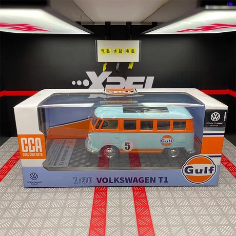 [TOY] 1:30 Volkswagen 1963 T1 Gulf Model Car Die-Cast