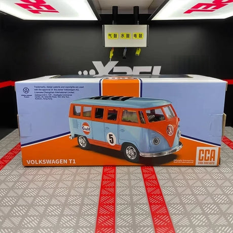 [TOY] 1:30 Volkswagen 1963 T1 Gulf Model Car Die-Cast