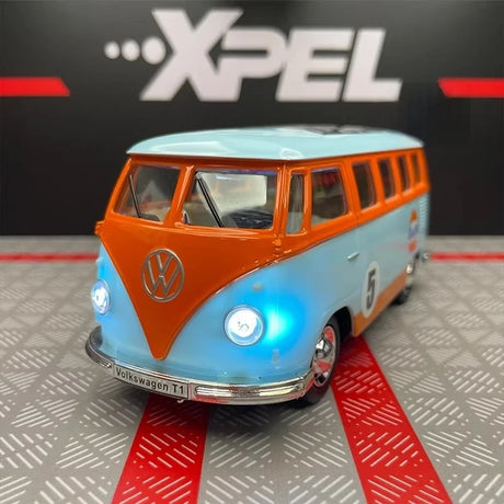 [TOY] 1:30 Volkswagen 1963 T1 Gulf Model Car Die-Cast