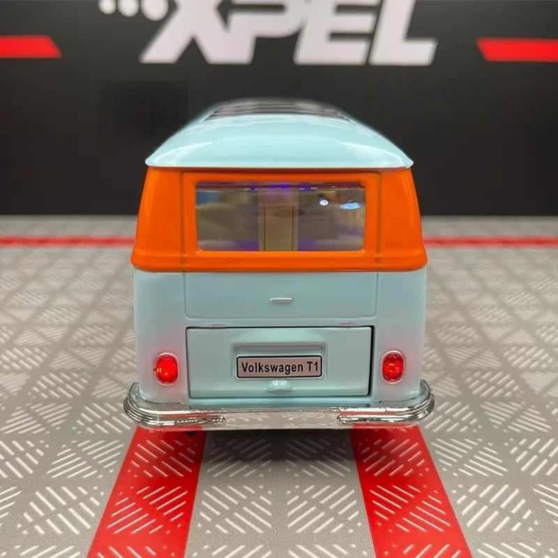 [TOY] 1:30 Volkswagen 1963 T1 Gulf voiture miniature Die-Cast