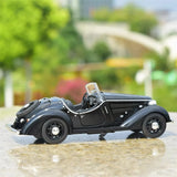 [TOY] 1:32 Audi 1936 Wanderer W25K Roadster Black Model Car Die-Cast