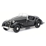 [TOY] 1:32 Audi 1936 Wanderer W25K Roadster Black Model Car Die-Cast