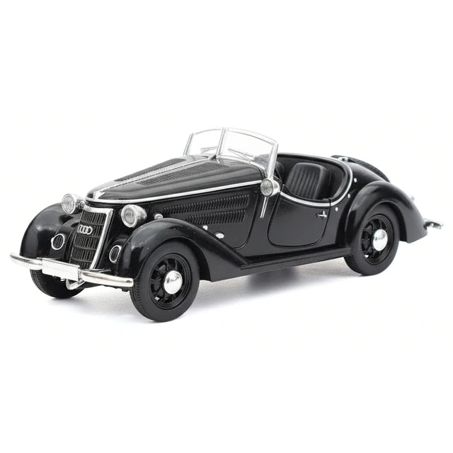 [TOY] 1:32 Audi 1936 Wanderer W25K Roadster Black Model Car Die-Cast