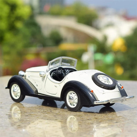 [TOY] 1:32 Audi 1936 Wanderer W25K Roadster White Model Car Die-Cast