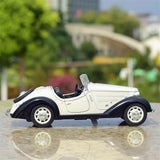 [TOY] 1:32 Audi 1936 Wanderer W25K Roadster vit modellbil Die-Cast
