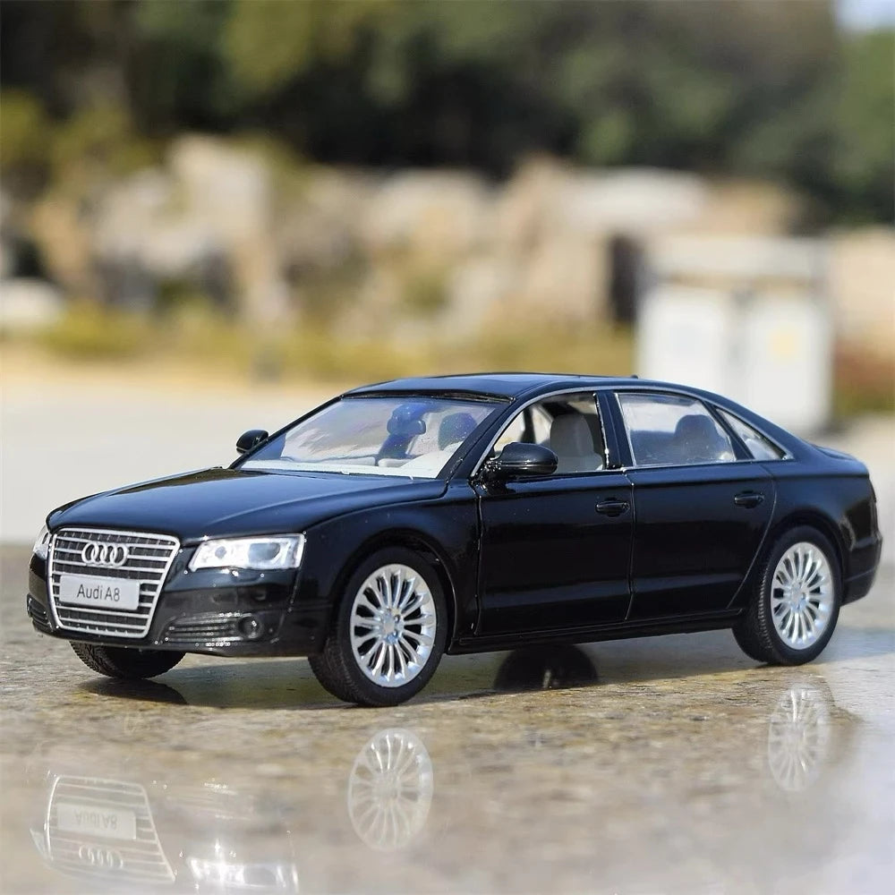 [TOY] 1:32 Audi 2009 A8 nero modellino di auto Die-Cast