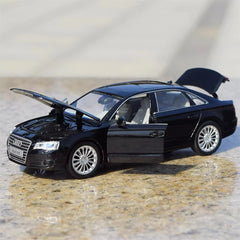 [TOY] 1:32 Audi 2009 A8 nero modellino di auto Die-Cast
