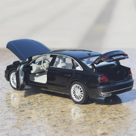 [TOY] 1:32 Audi 2009 A8 Black Model Car Die-Cast