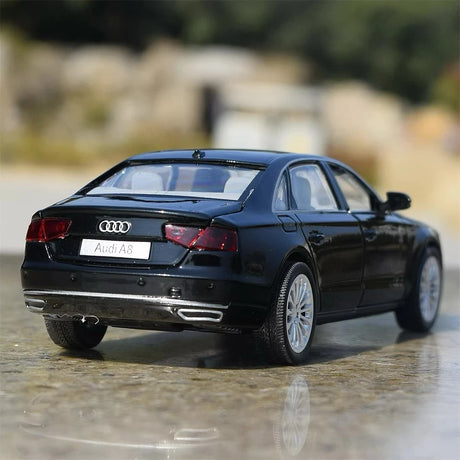 [TOY] 1:32 Audi 2009 A8 Black Model Car Die-Cast