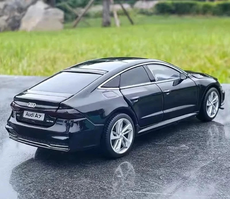 [TOY] 1:32 Audi 2018 A7 Black Model Car Die-Cast