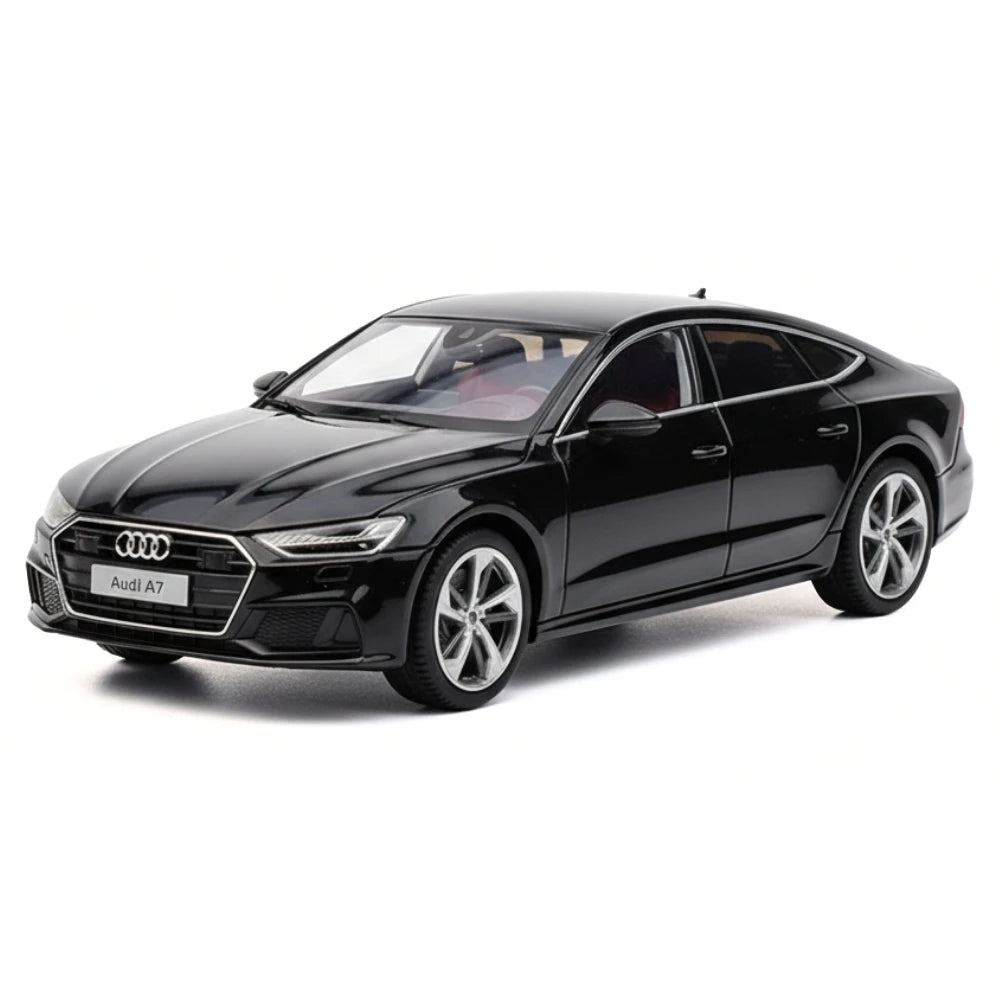 [TOY] 1:32 Audi 2018 A7 Black Model Car Die-Cast