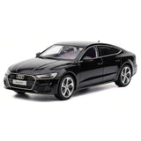 [TOY] 1:32 Audi 2018 A7 svart modellbil Die-Cast