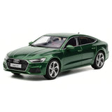 [TOY] 1:32 Audi 2018 A7 Green Model Car Die-Cast
