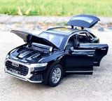 [TOY] 1:32 Audi 2018 Q8 Black Model Car Die-Cast