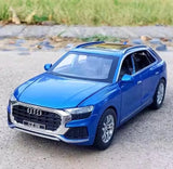 [TOY] 1:32 Audi 2018 Q8 Blue Model Car Die-Cast