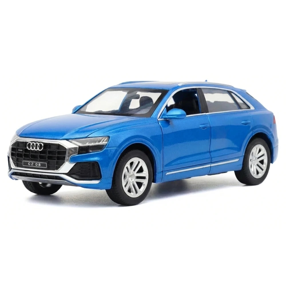 [TOY] 1:32 Audi 2018 Q8 Blue Model Car Die-Cast