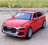 [TOY] 1:32 Audi 2018 Q8 röd modellbil Die-Cast