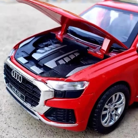 [TOY] 1:32 Audi 2018 Q8 Red Model Car Die-Cast