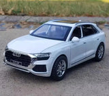 [TOY] 1:32 Audi 2018 Q8 vit modellbil Die-Cast