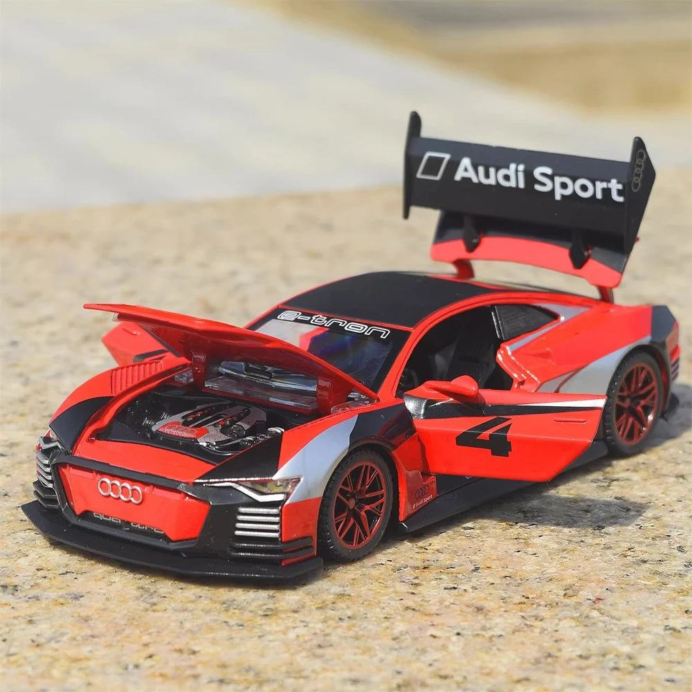 [TOY] 1:32 Audi 2018 E-Tron Vision GT Red Model Car Die-Cast