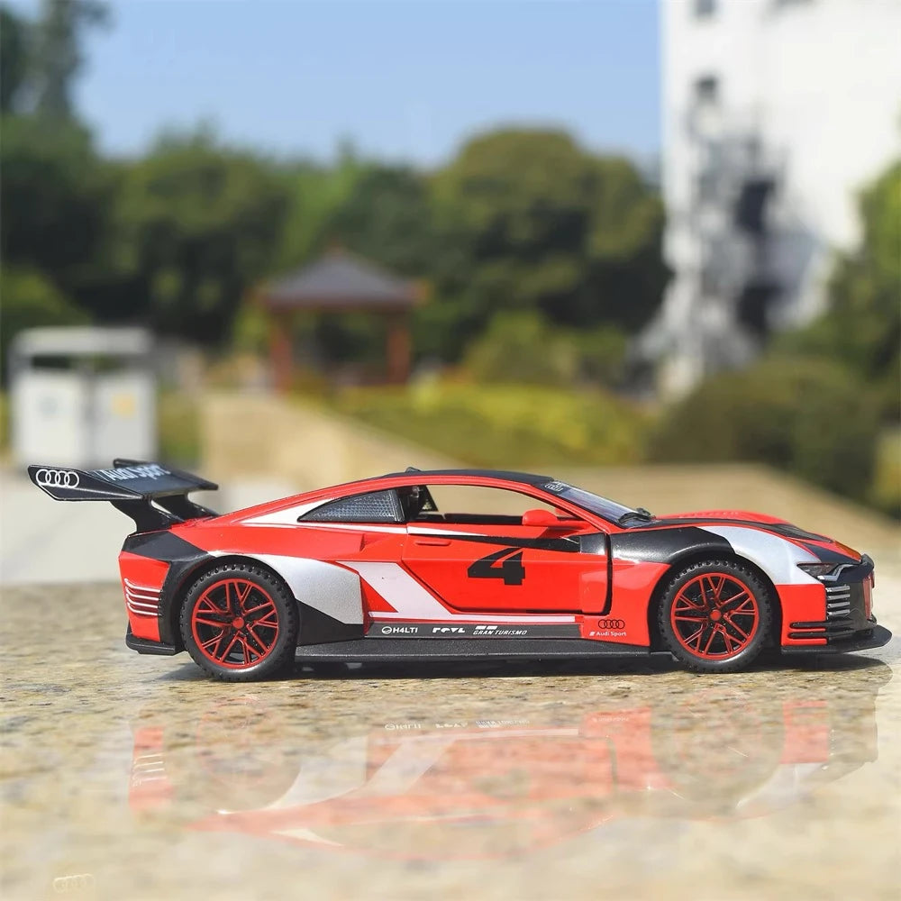 [TOY] 1:32 Audi 2018 E-Tron Vision GT Red Model Car Die-Cast