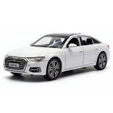 [TOY] 1:32 Audi 2019 A6L vit modellbil Die-Cast