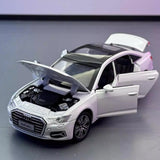 [TOY] 1:32 Audi 2019 A6L vit modellbil Die-Cast