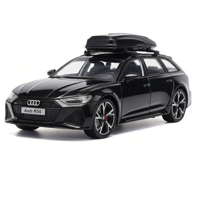 [TOY] 1:32 Audi 2019 RS6 svart modellbil Die-Cast