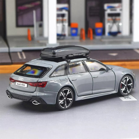 [TOY] 1:32 Audi 2019 RS6 Gray Model Car Die-Cast