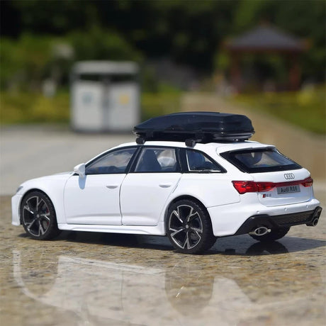 [TOY] 1:32 Audi 2019 RS6 White Model Car Die-Cast