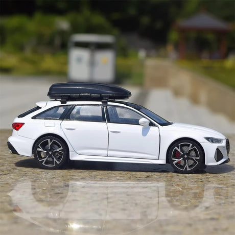 [TOY] 1:32 Audi 2019 RS6 White Model Car Die-Cast