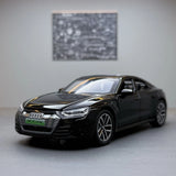 [TOY] 1:32 Audi 2021 E-Tron GT svart modellbil Die-Cast