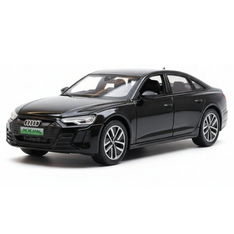 Audi 2021 E-Tron GT preto 1:32 – modelo de exposição em metal fundido