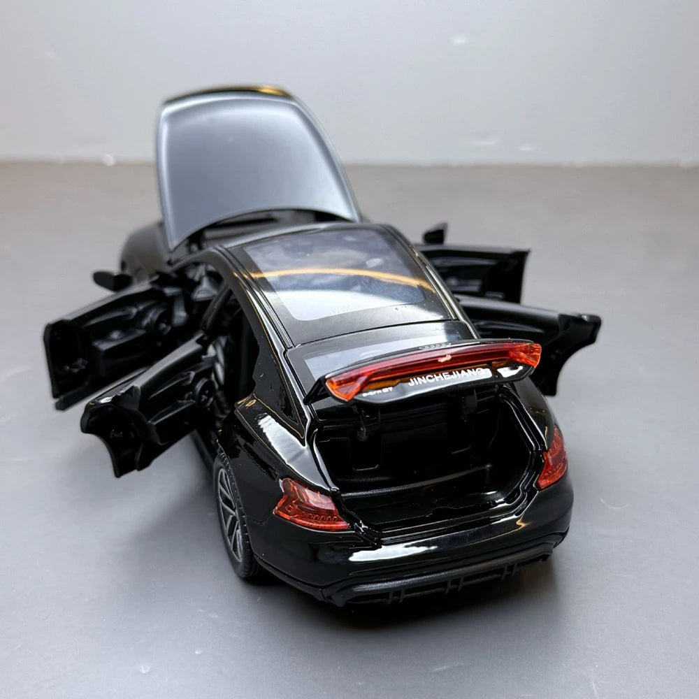 [TOY] 1:32 Audi 2021 E-Tron GT svart modellbil Die-Cast