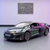 [TOY] 1:32 Audi 2023 R8 V10 Plus lila modellbil Die-Cast