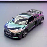 [TOY] 1:32 Audi 2023 R8 V10 Plus lila modellbil Die-Cast