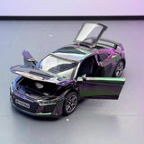 [TOY] 1:32 Audi 2023 R8 V10 Plus lila modellbil Die-Cast
