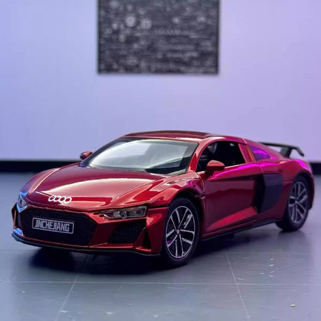 [TOY] 1:32 Audi 2023 R8 V10 Plus Red Model Car Die-Cast