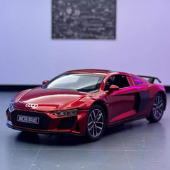 [TOY] 1:32 Audi 2023 R8 V10 Plus Red Model Car Die-Cast