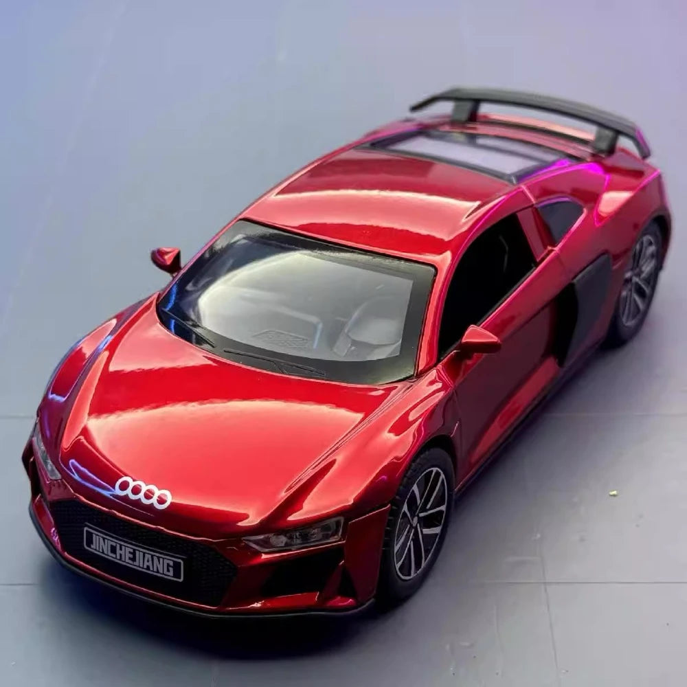 [TOY] 1:32 Audi 2023 R8 V10 Plus Red Model Car Die-Cast