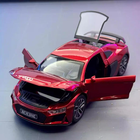 [TOY] 1:32 Audi 2023 R8 V10 Plus Red Model Car Die-Cast