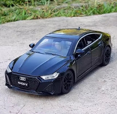 [TOY] 1:32 Audi 2024 RS7 Black Model Car Die-Cast