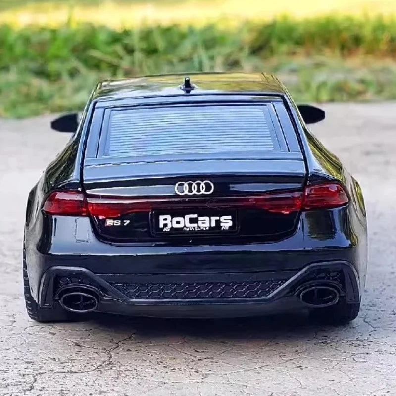 [TOY] 1:32 Audi 2024 RS7 Black Model Car Die-Cast
