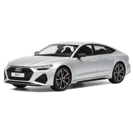 Audi 2024 RS7 prateado 1:32 – modelo de exposição em metal fundido