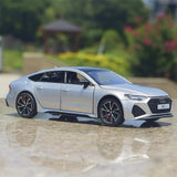 Audi 2024 RS7 فضي 1:32 – نموذج عرض معدني مصبوب